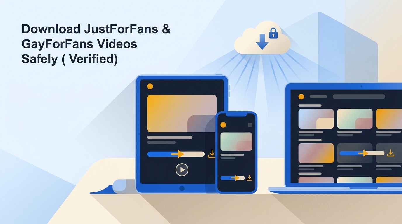 How to Download JustForFans & GayForFans Videos Safely (2026 Verified)