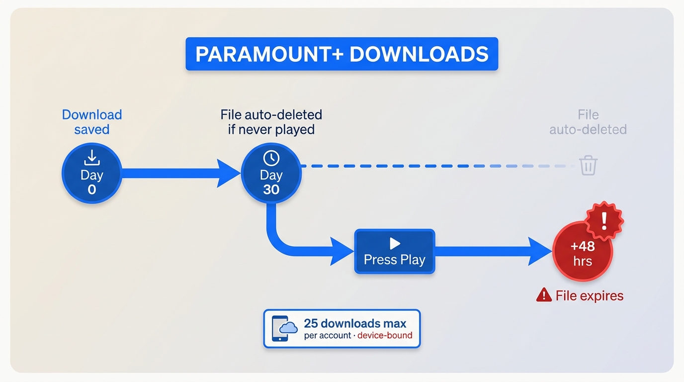 Download expiration and device limits