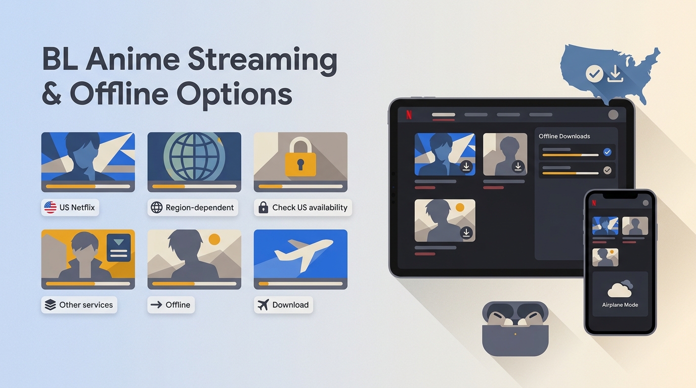 6 BL Anime on Netflix in 2026: US Availability & Offline Options