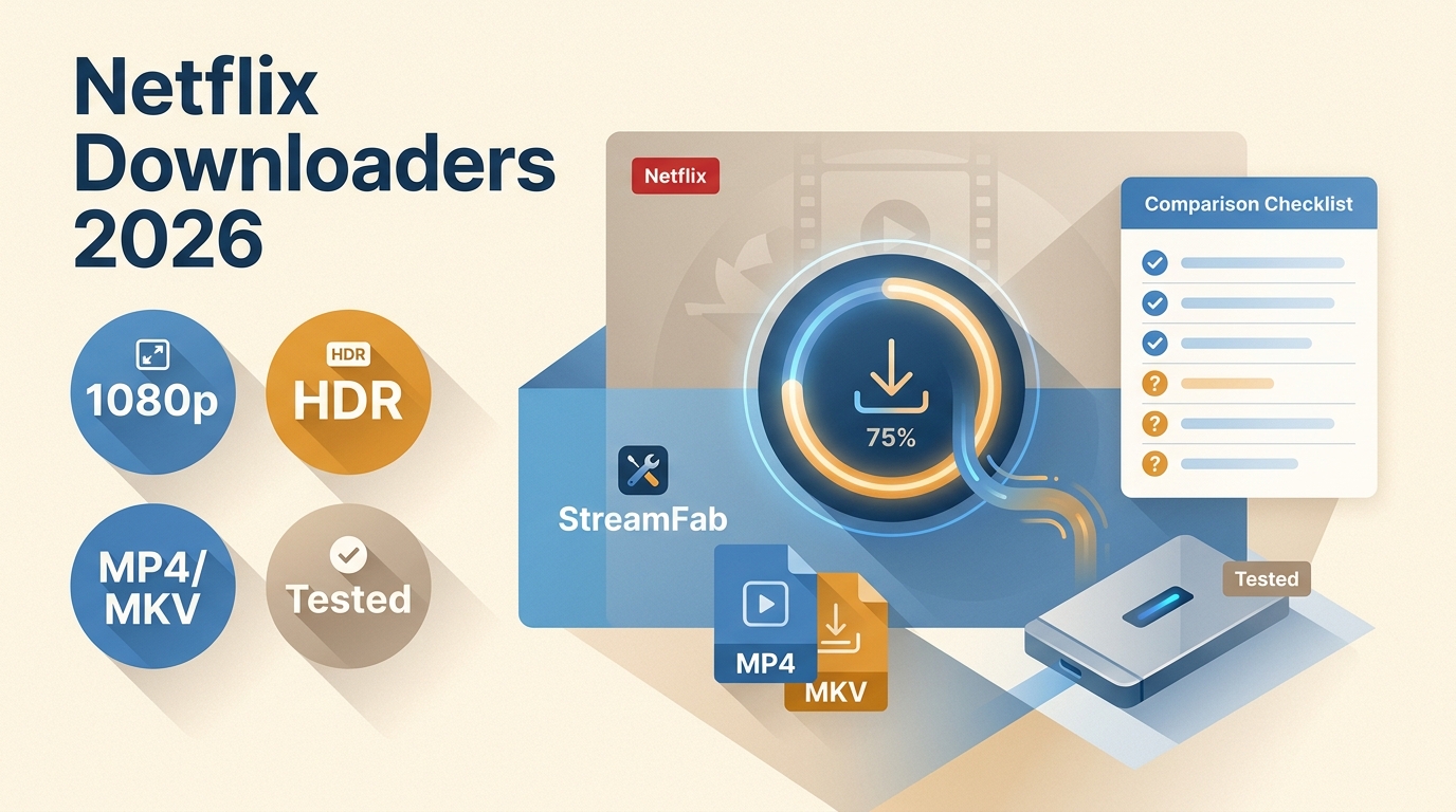 10 Netflix Video Downloaders Tested: 1080p, MP4/MKV, and Free Trials