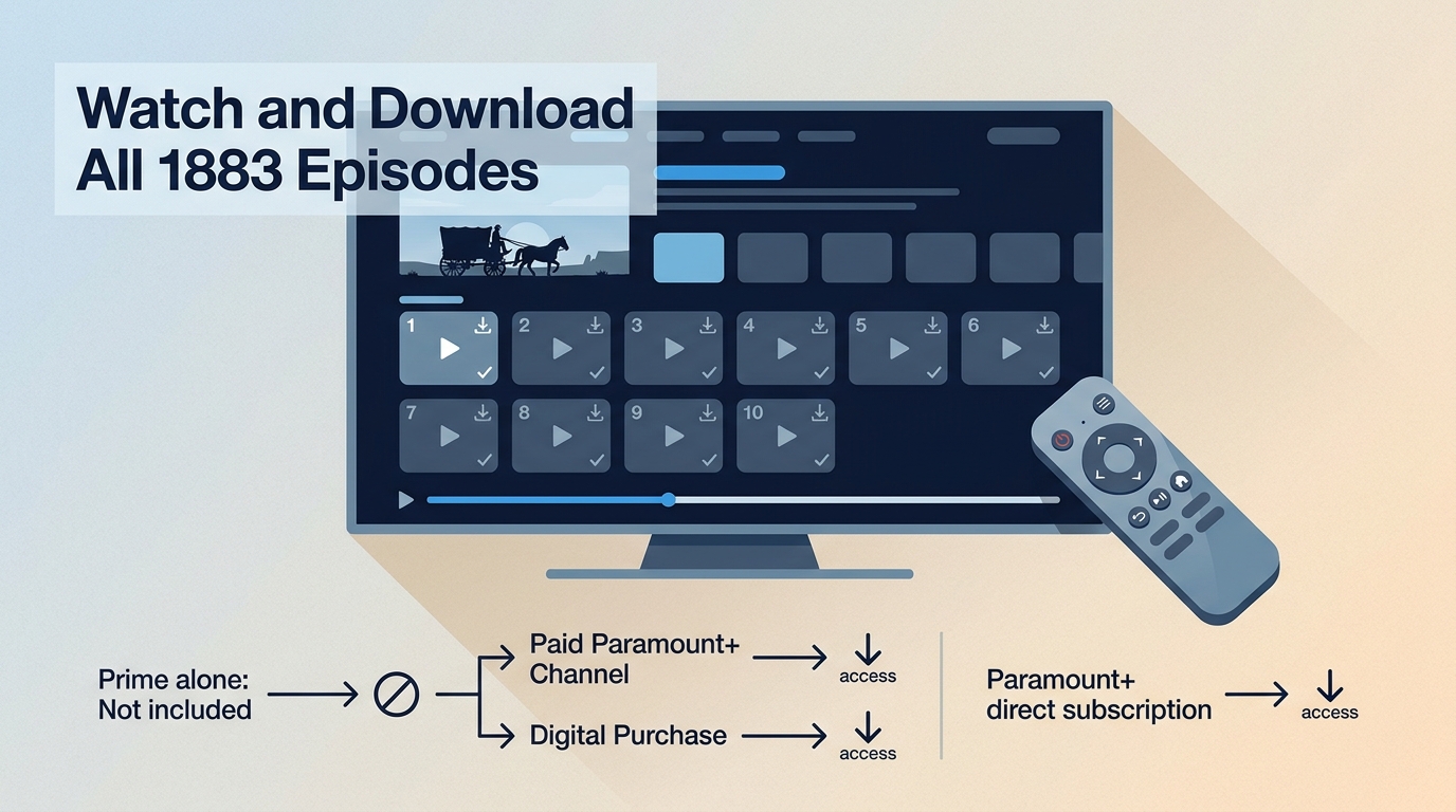 Is 1883 on Amazon Prime? Watch or Download All 10 Episodes