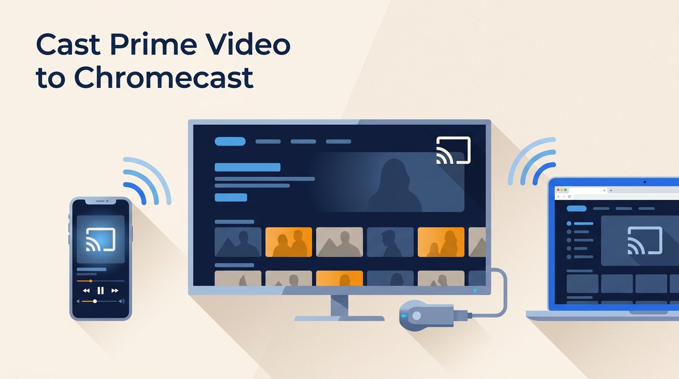 Watch Prime Video on Chromecast: Phone, Laptop, and Casting Fixes