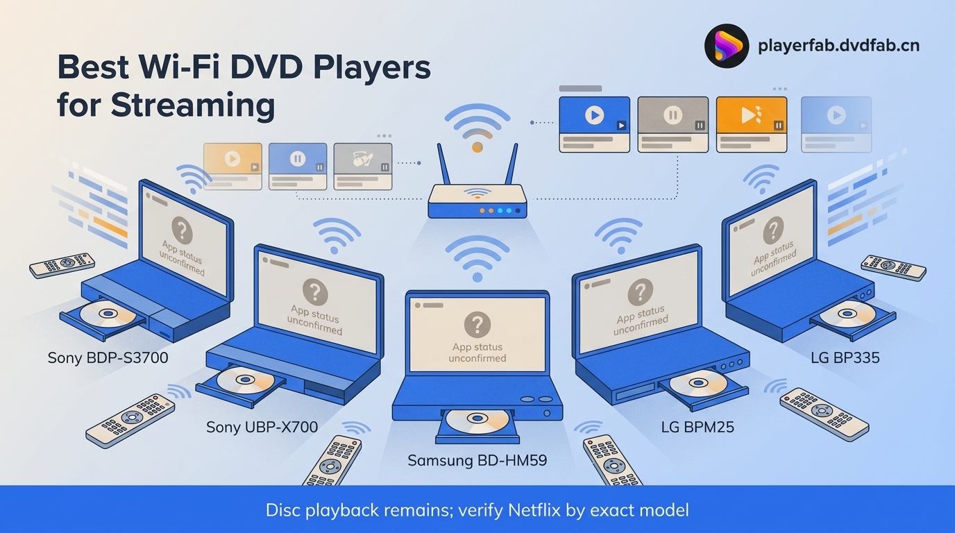 Netflix DVD Players with Wi-Fi: 5 Models Checked for 2026