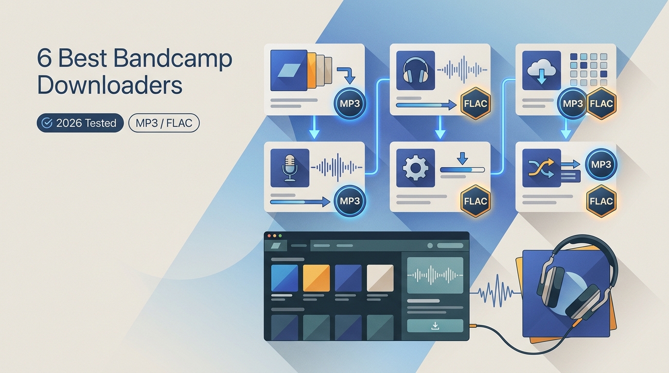 6 Best Bandcamp Downloaders for MP3 and FLAC (2026)