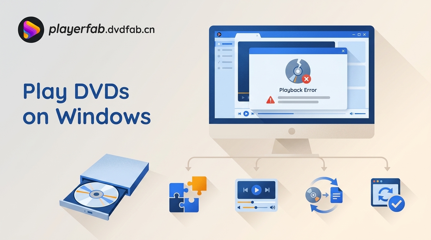 Windows Media Player Won't Play DVDs? 4 Paths That Work