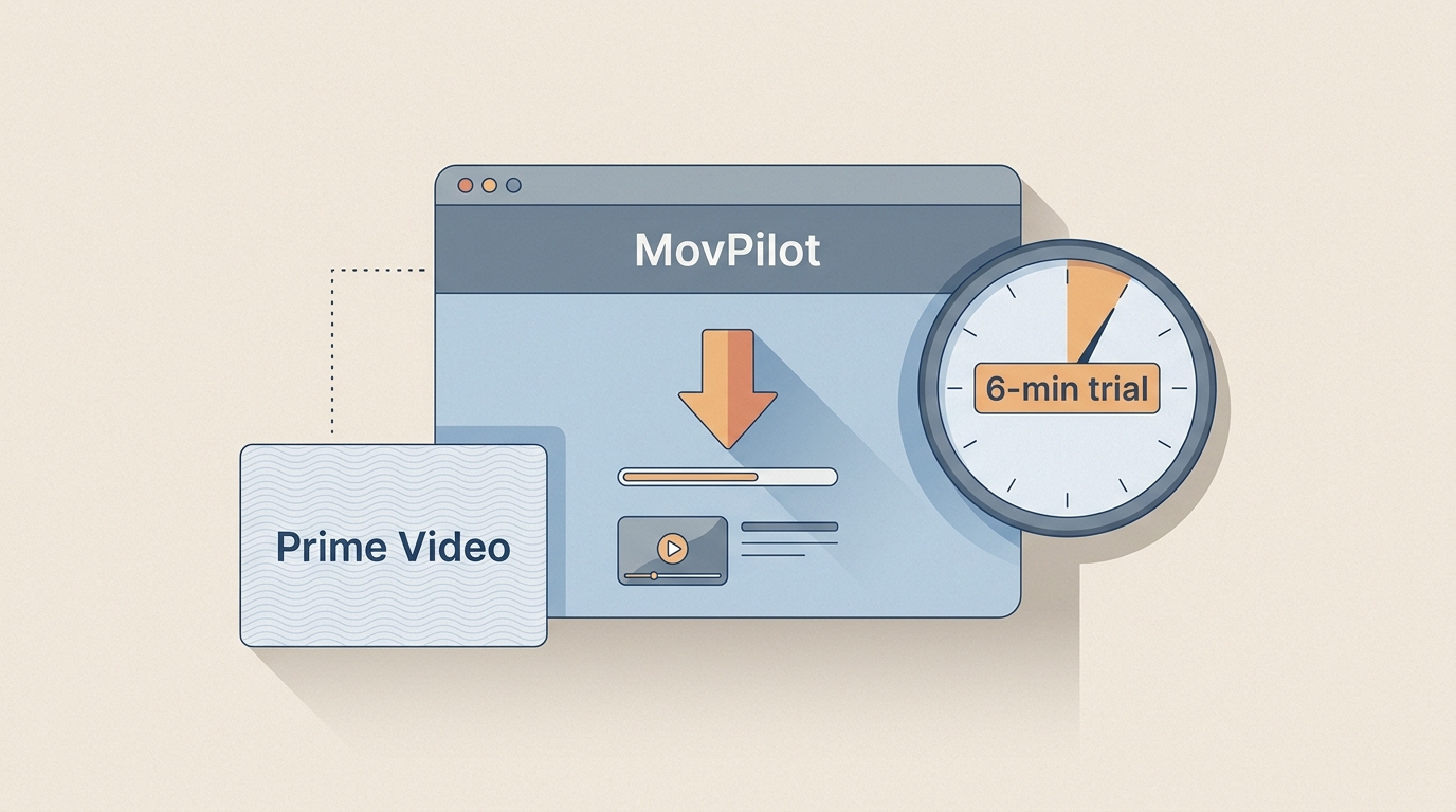 MovPilot Amazon Downloader Review 2026: 6-Minute Trial Tested