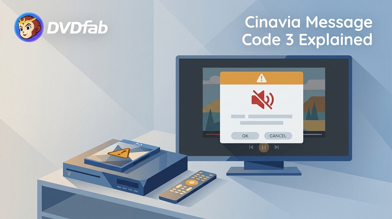Cinavia Message Code 3: Meaning and How to Fix Audio Muted Errors