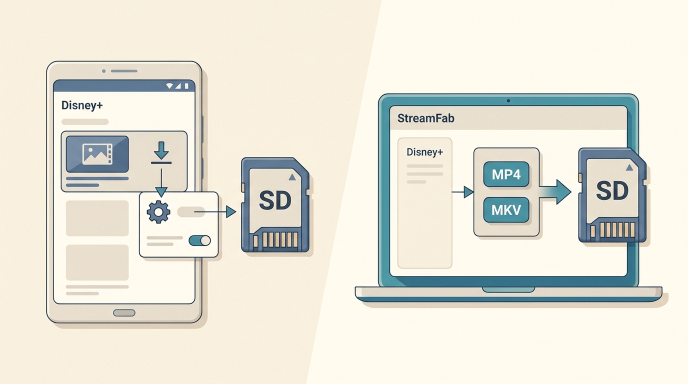 Download Disney Plus Movies to an SD Card: 2 Options