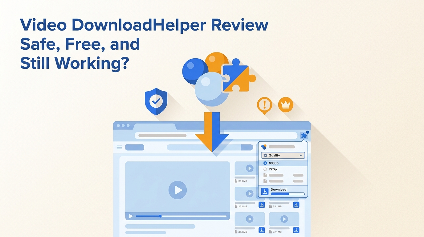Video DownloadHelper Review 2026: Safe, Free, and Still Working?