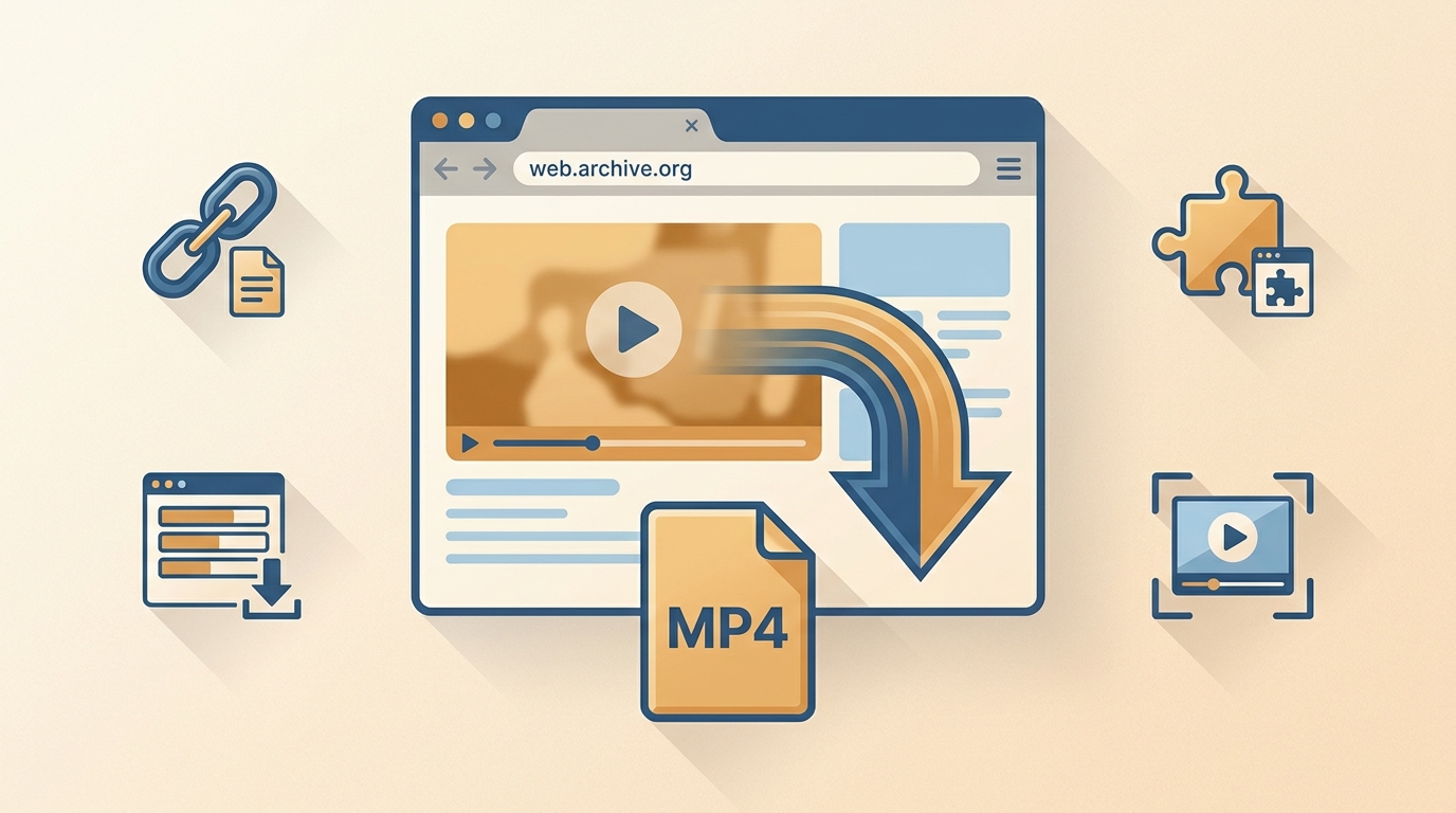 4 Ways to Download Wayback Machine Videos as MP4