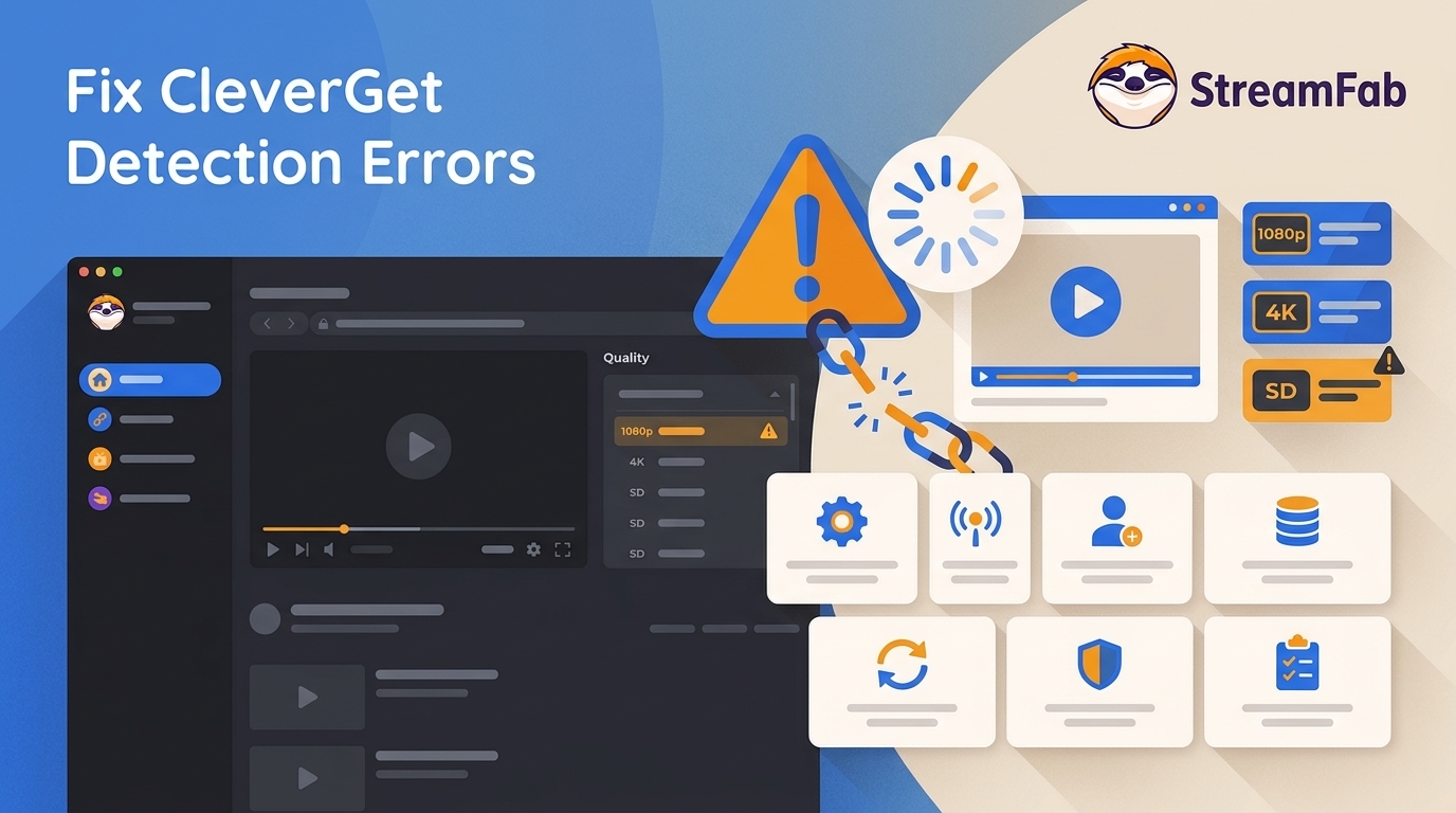 CleverGet Not Working? 7 Fixes for Detection and Quality Errors