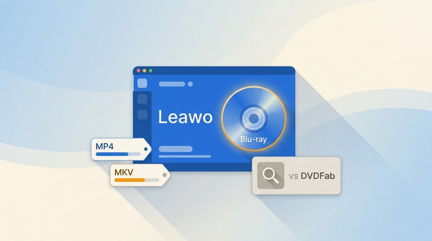 Leawo Blu-ray Ripper Review 2026: 4 Tests, Limits, and Alternatives