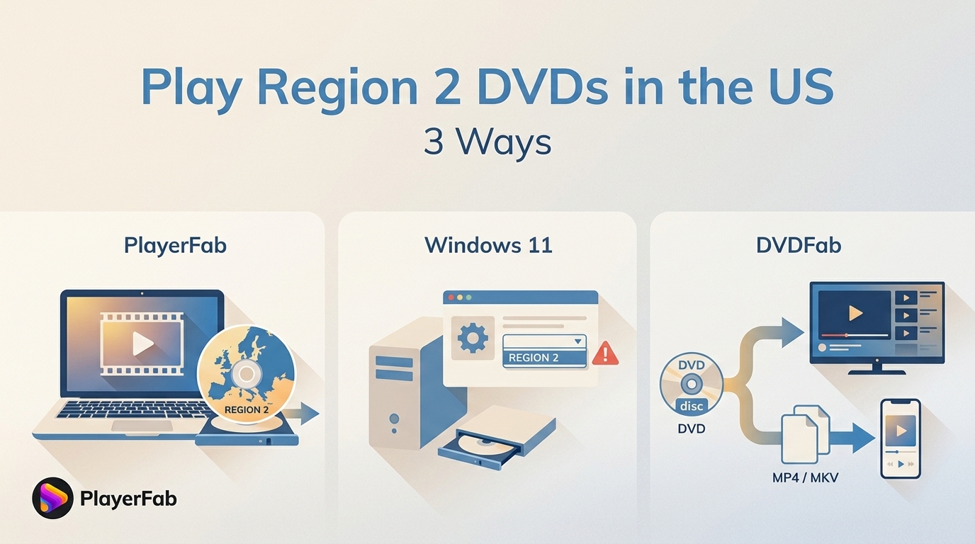 Region 2 DVDs in the US: 3 Ways to Watch