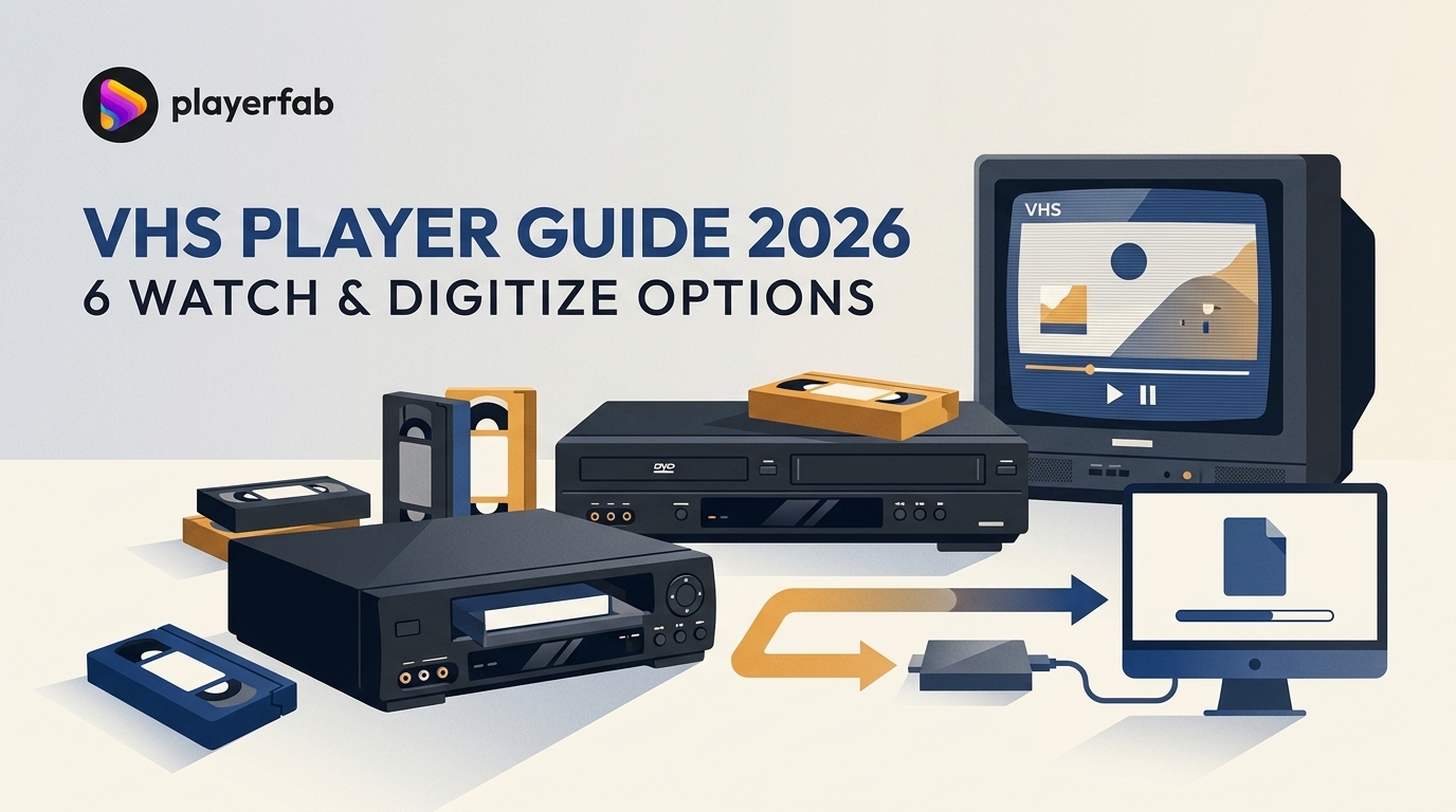 VHS Player Guide: 6 Options for Watching and Digitizing in 2026