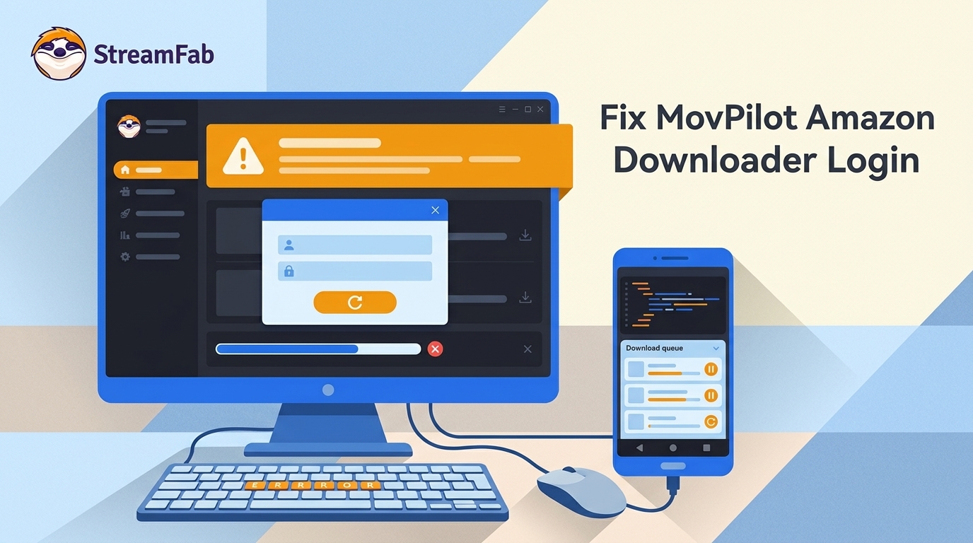 MovPilot Amazon Downloader Login Failure: 2026 Fixes and a Backup