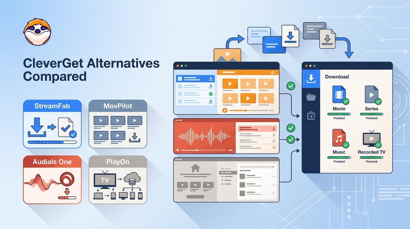 4 Best CleverGet Alternatives in 2026: Tested & Compared