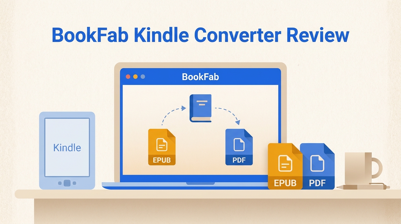 BookFab Kindle Converter Review: EPUB/PDF Support in 2026