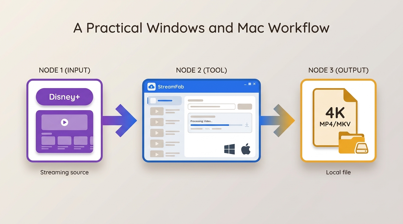 A practical windows and mac workflow