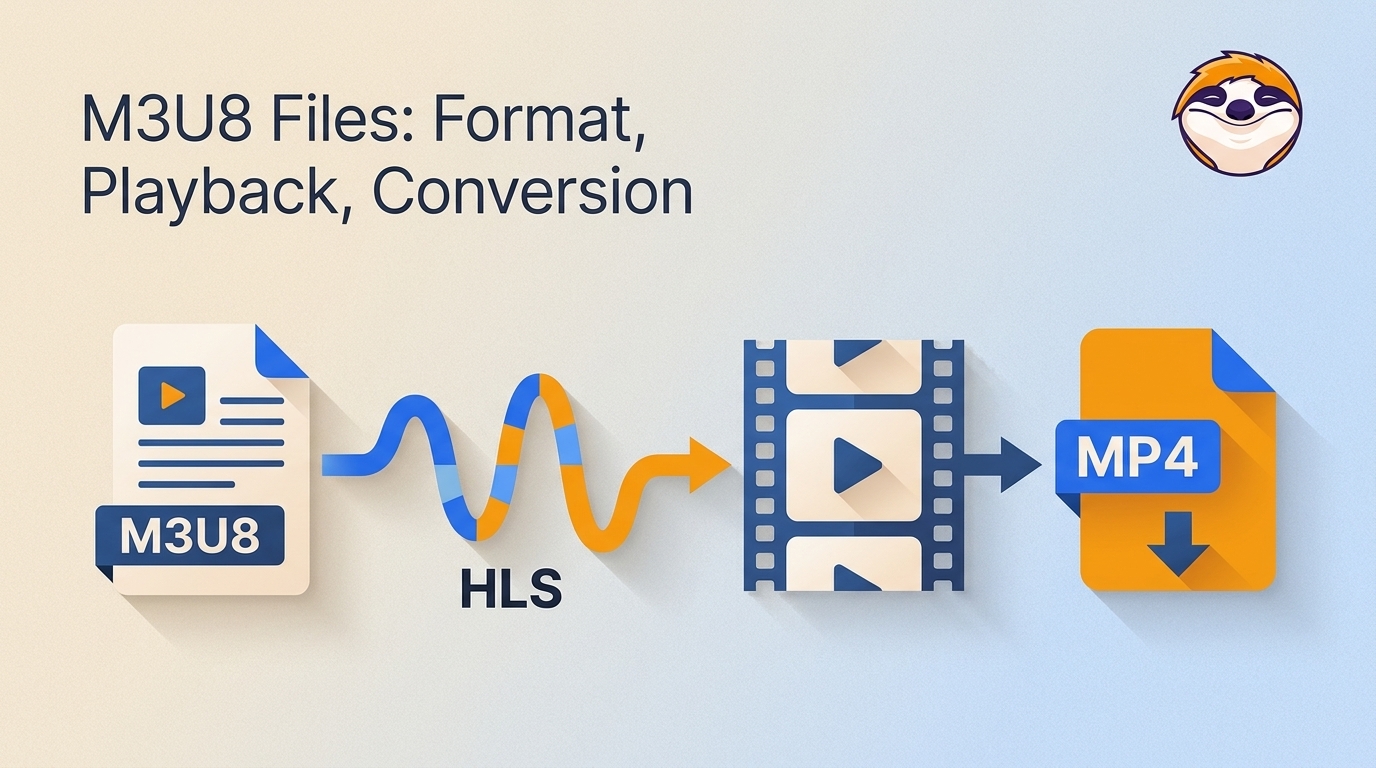 What Is an M3U8 File? How It Works, Playback, and MP4