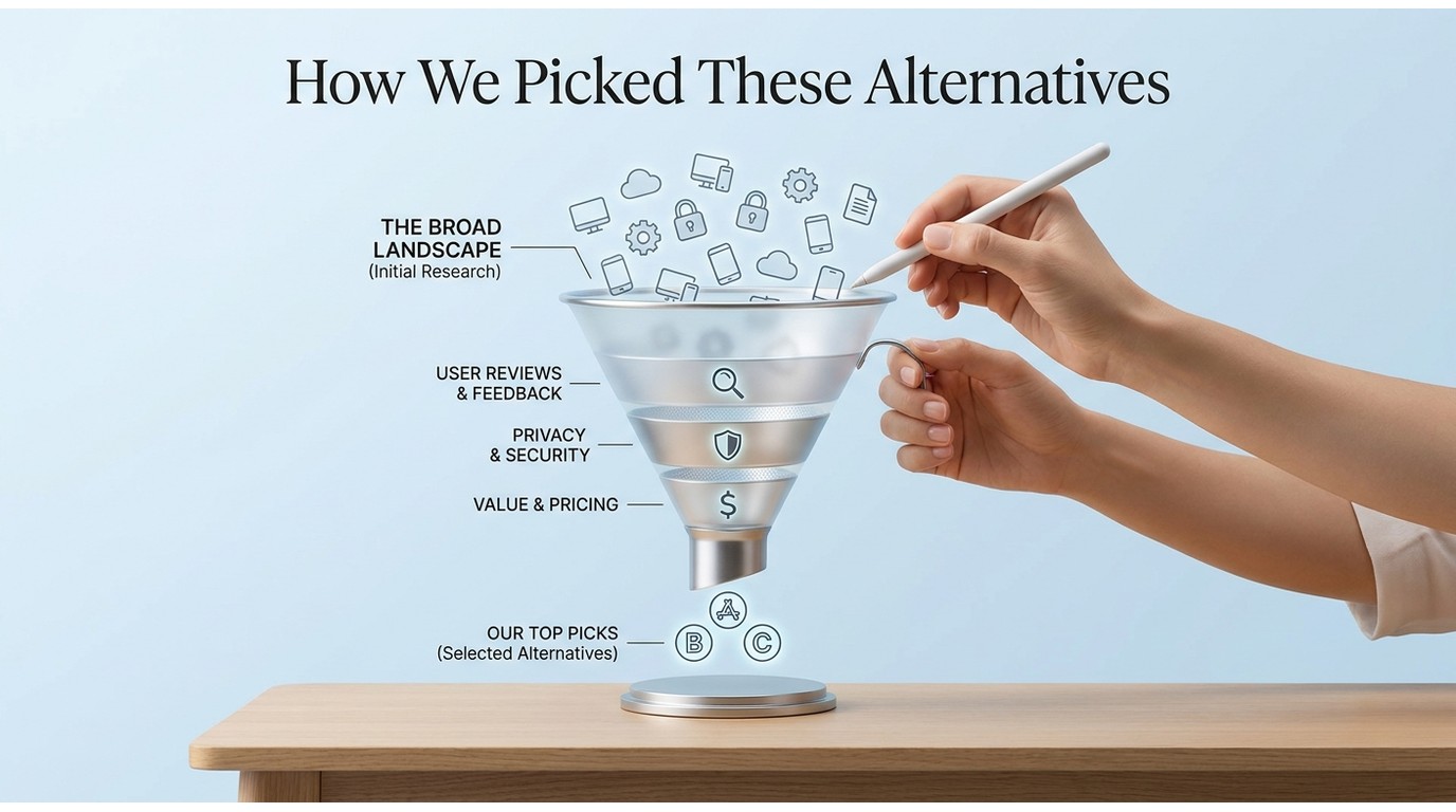 How we picked these alternatives