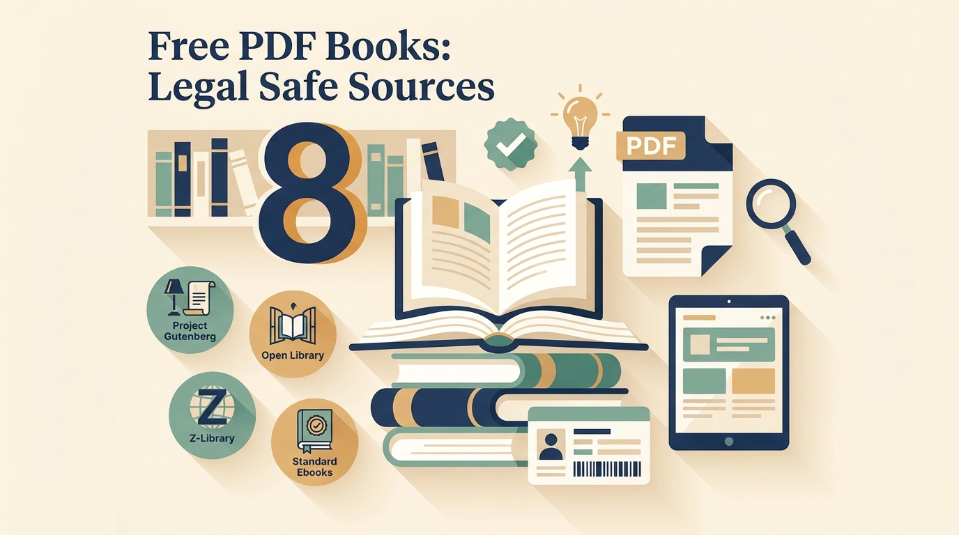 8 Best Sites for Free PDF Books: Legal and Safe Picks for 2026