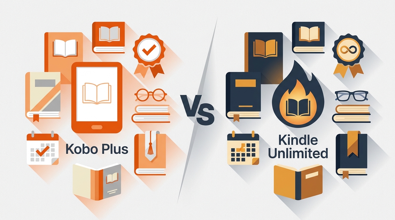 Kobo Plus vs Kindle Unlimited in 2026: Which Fits Your Reading?