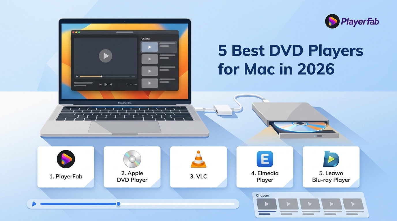 5 Best DVD Players for Mac in 2026, Plus Drive Setup