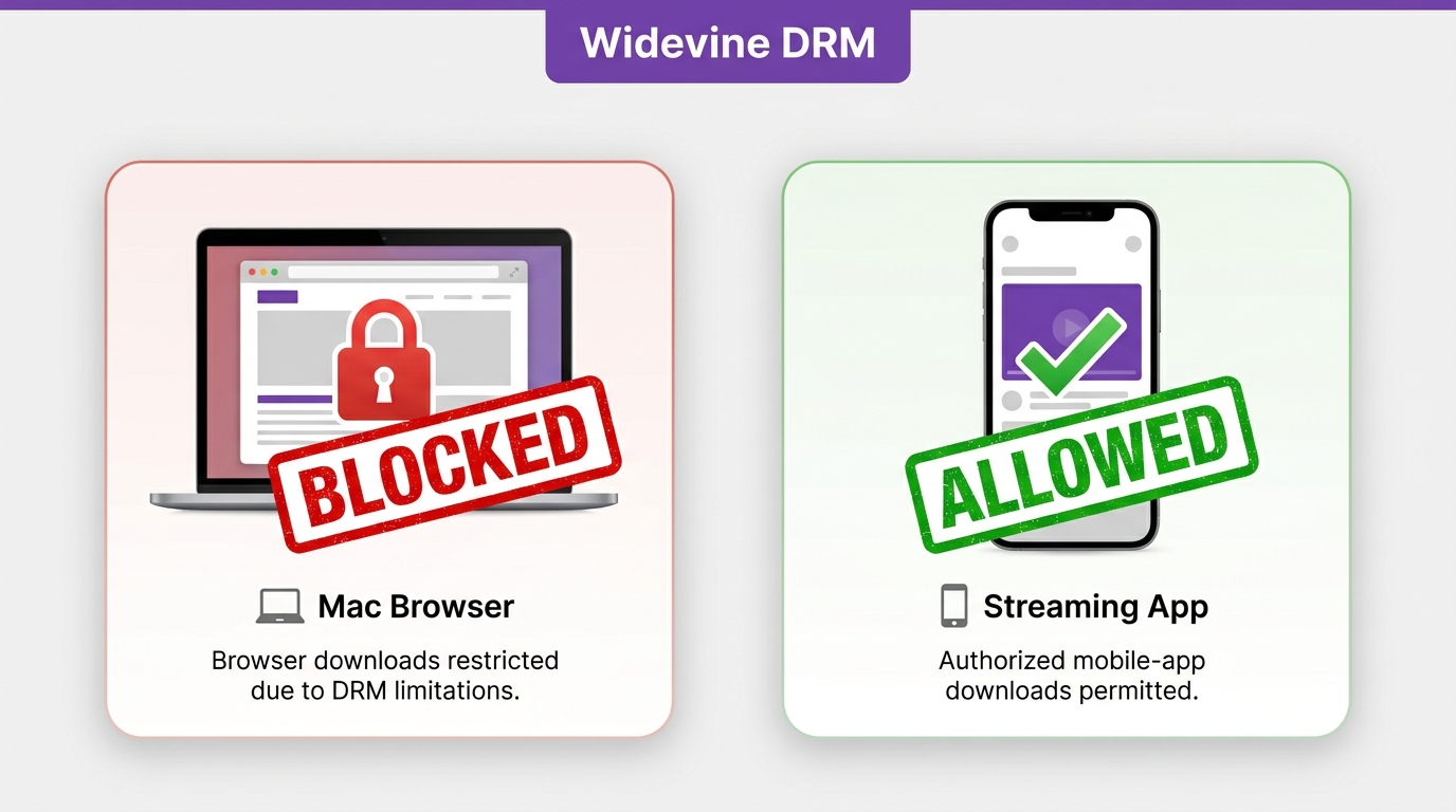 Why hbo max won t let you download on mac