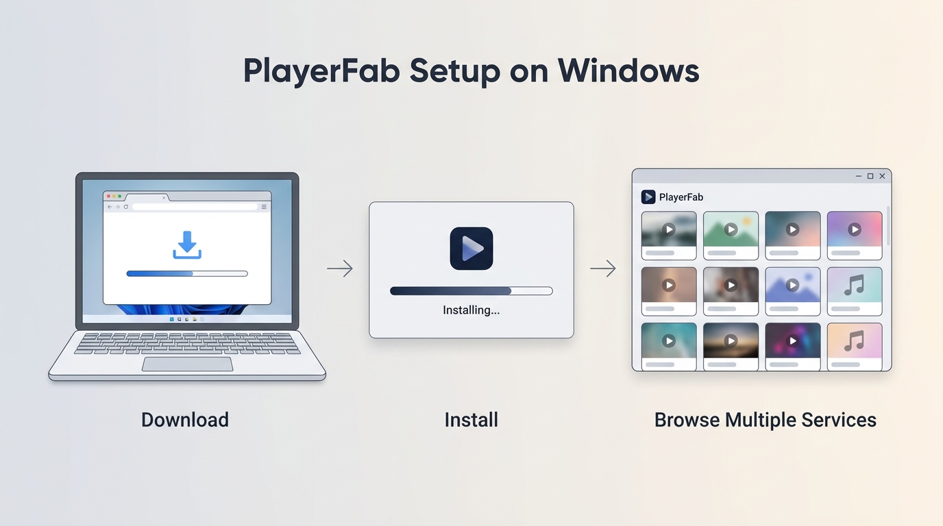 Playerfab setup on windows