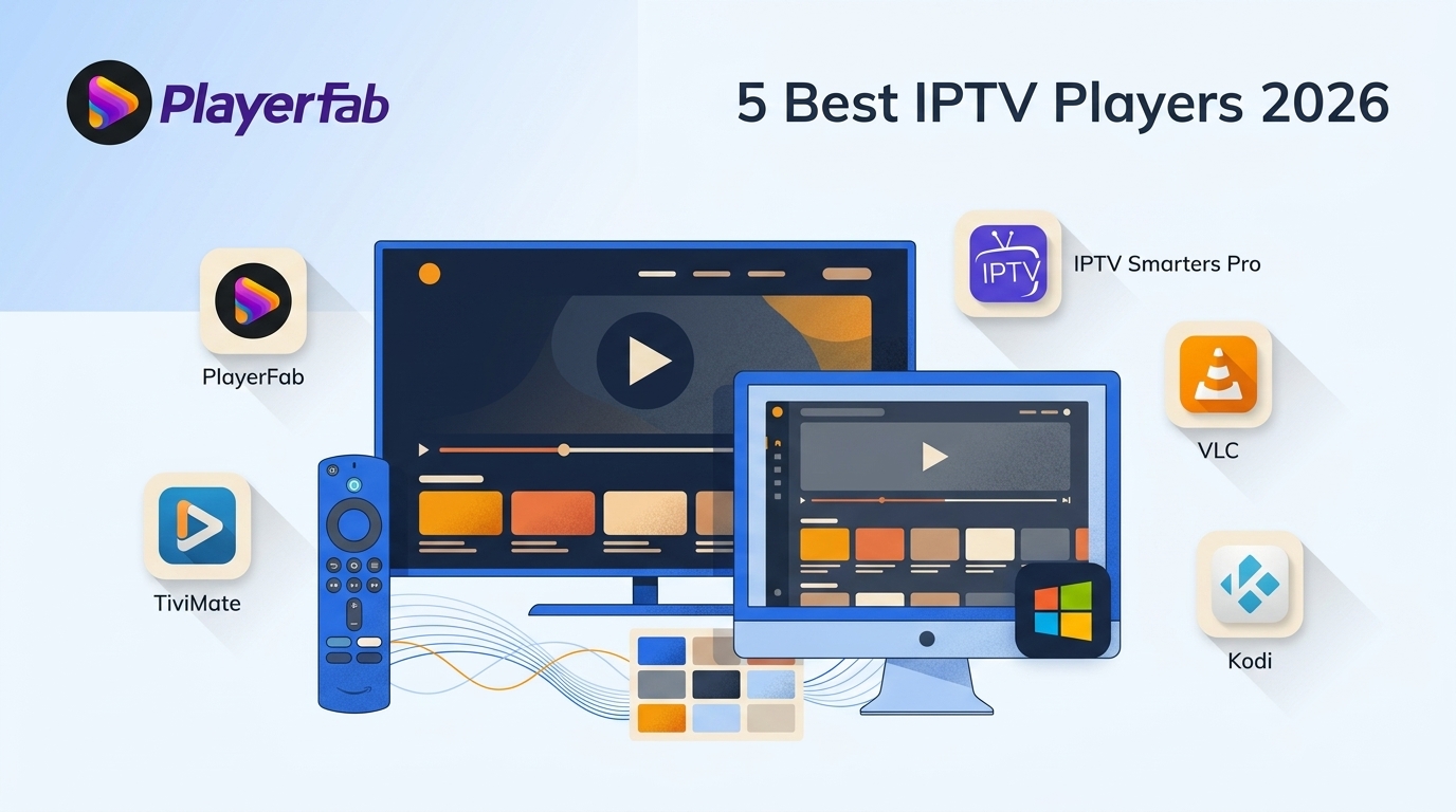 5 Best IPTV Players for Windows and Firestick in 2026