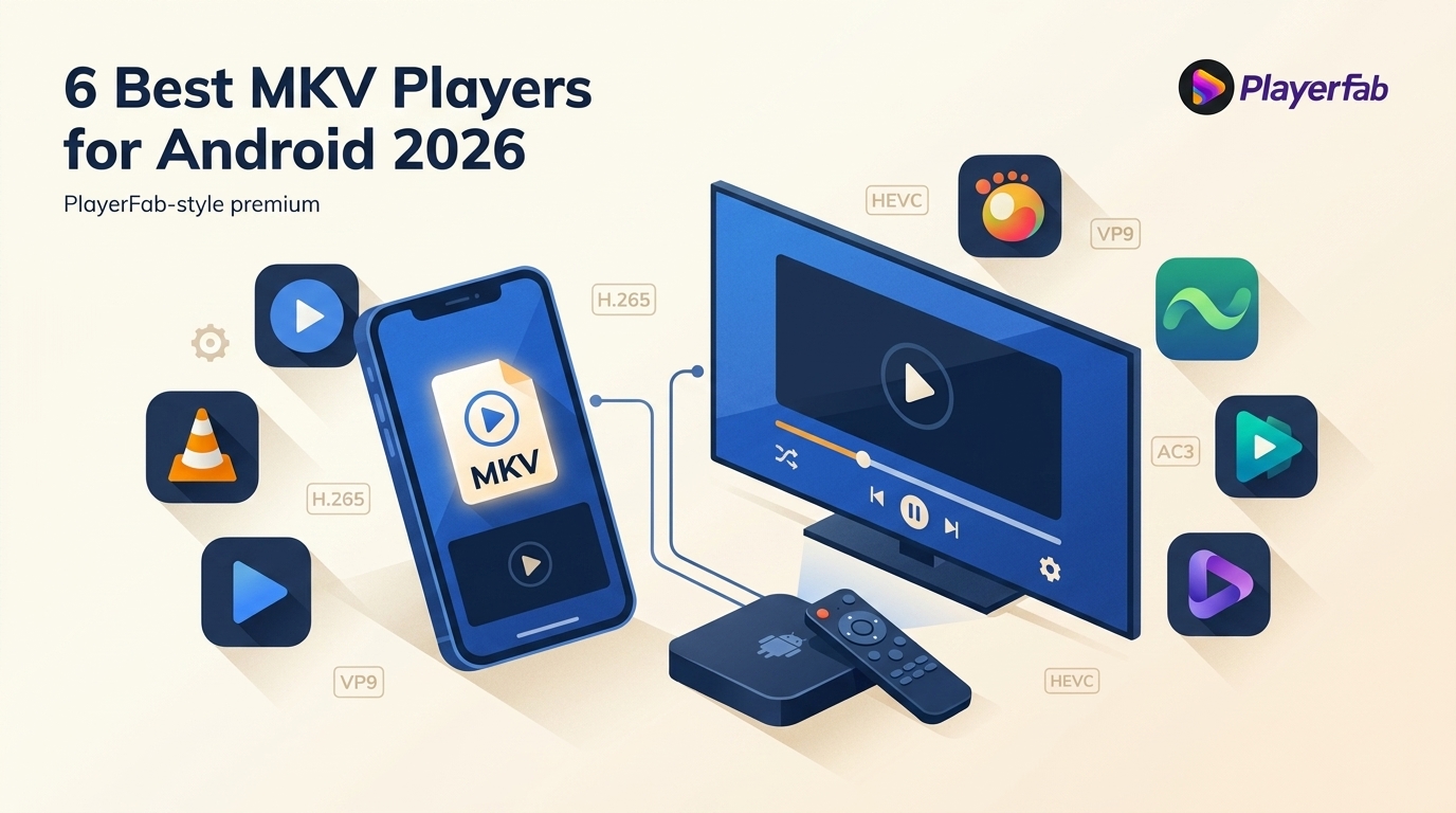 6 Best MKV Players for Android in 2026: Tested on Phones and TV