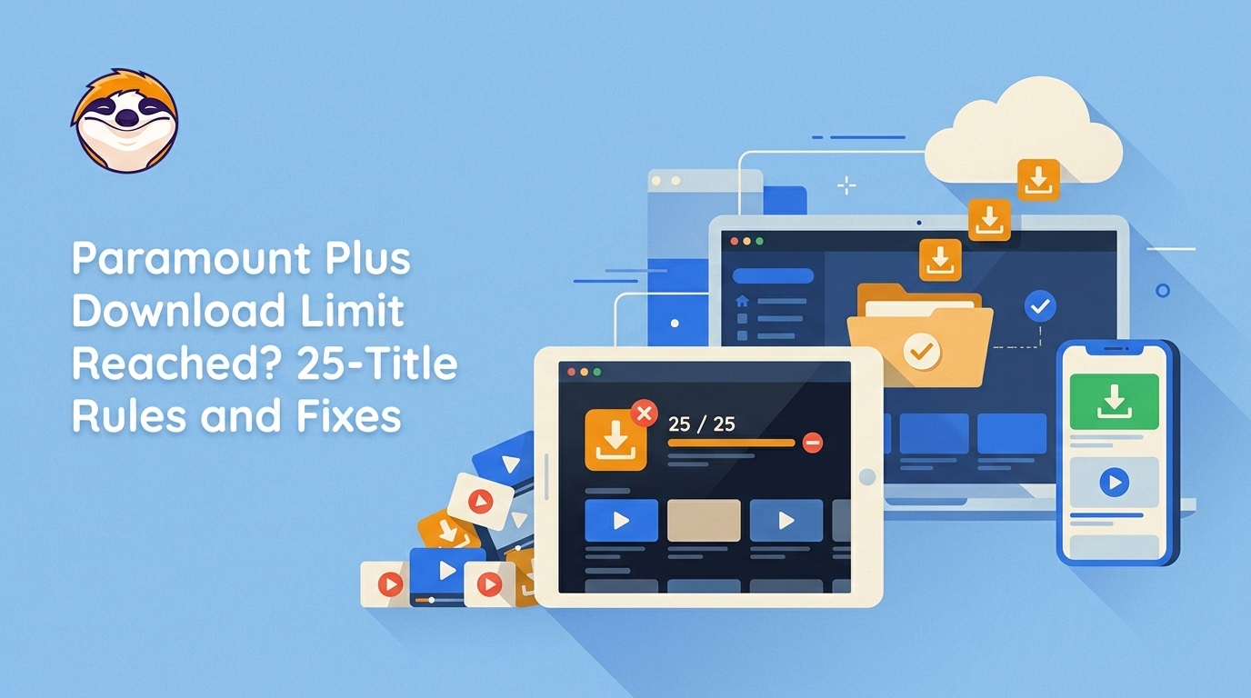 Paramount Plus Download Limit Reached? 25-Title Rules and 2026 Fixes