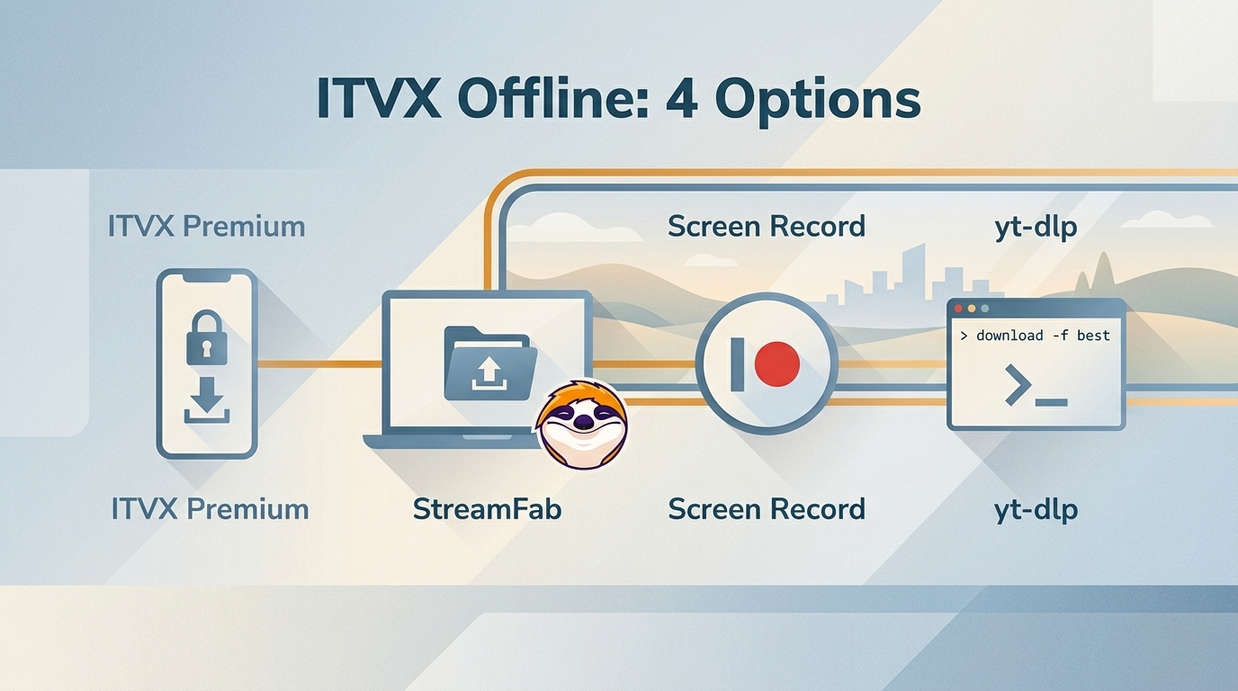 Can You Save ITVX Offline? 4 Options Compared (2026)
