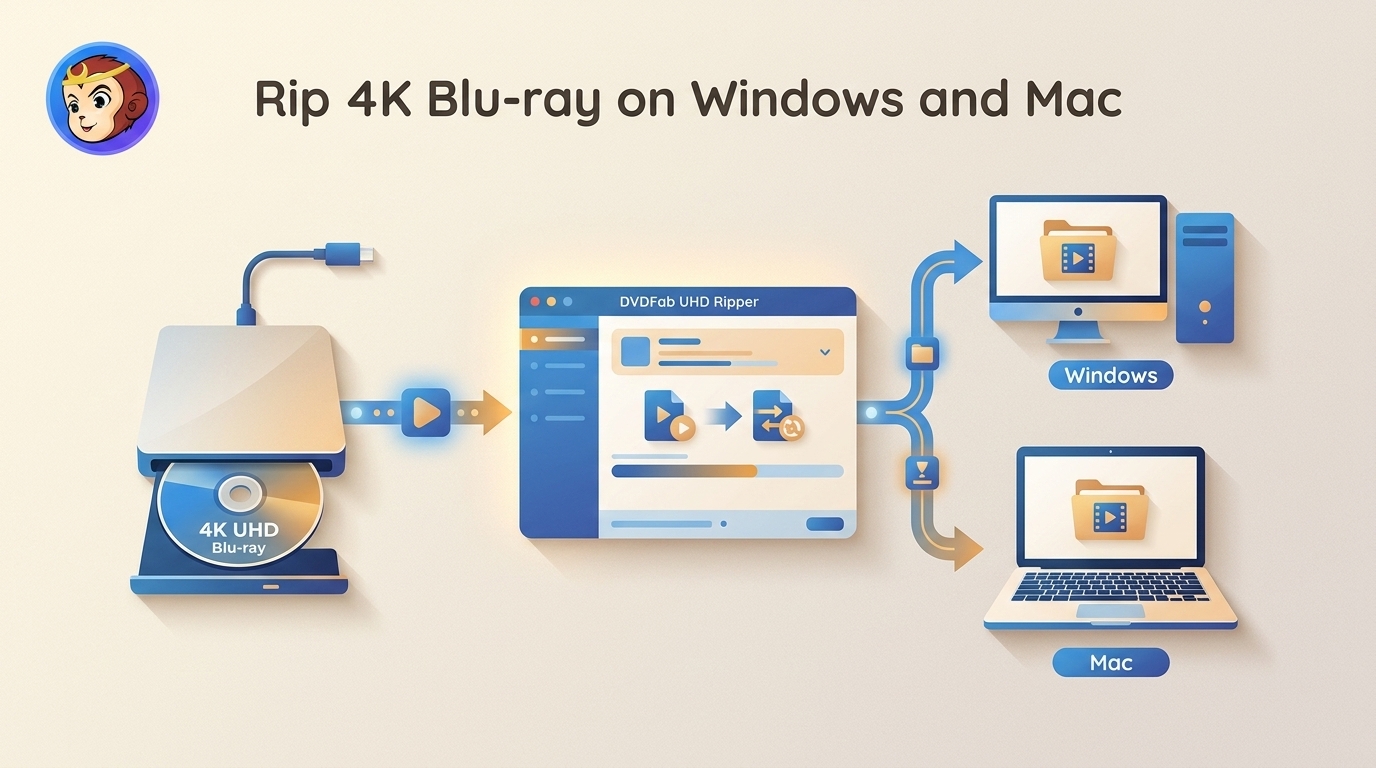 How to Rip 4K Blu-ray Disc: 2 Tested Tools [2026]