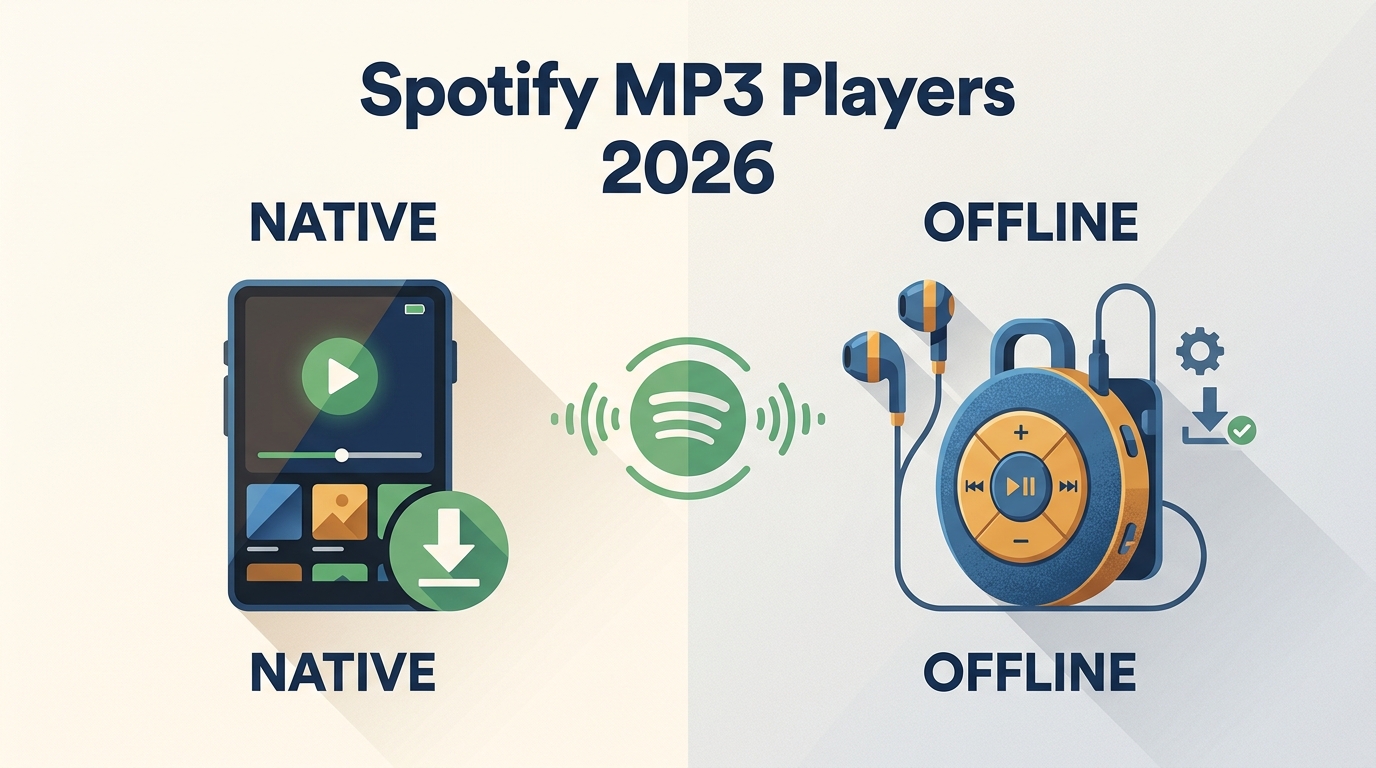 Best MP3 Players for Spotify in 2026: Native Apps vs. Offline Use