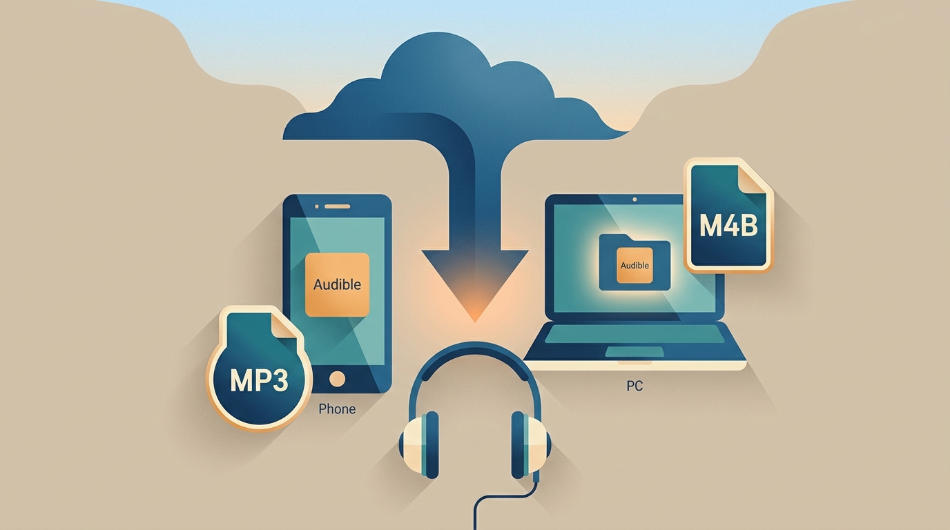 How to Download Audible Books: Phone, PC, MP3, and M4B