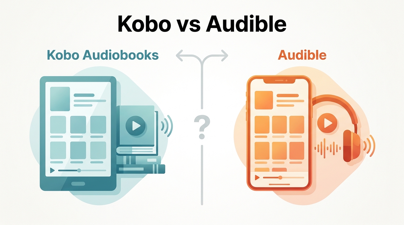 Kobo Audiobooks vs Audible: Which One Should You Choose in 2026?