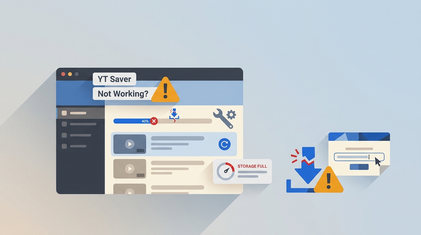 YT Saver Not Working? Troubleshooting Steps for 2026