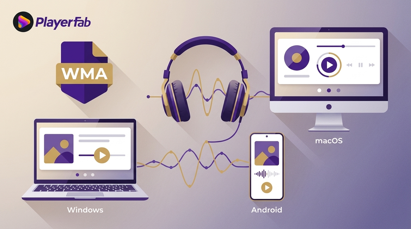 WMA Music Players for Windows, Mac, Android, iPhone, and Online
