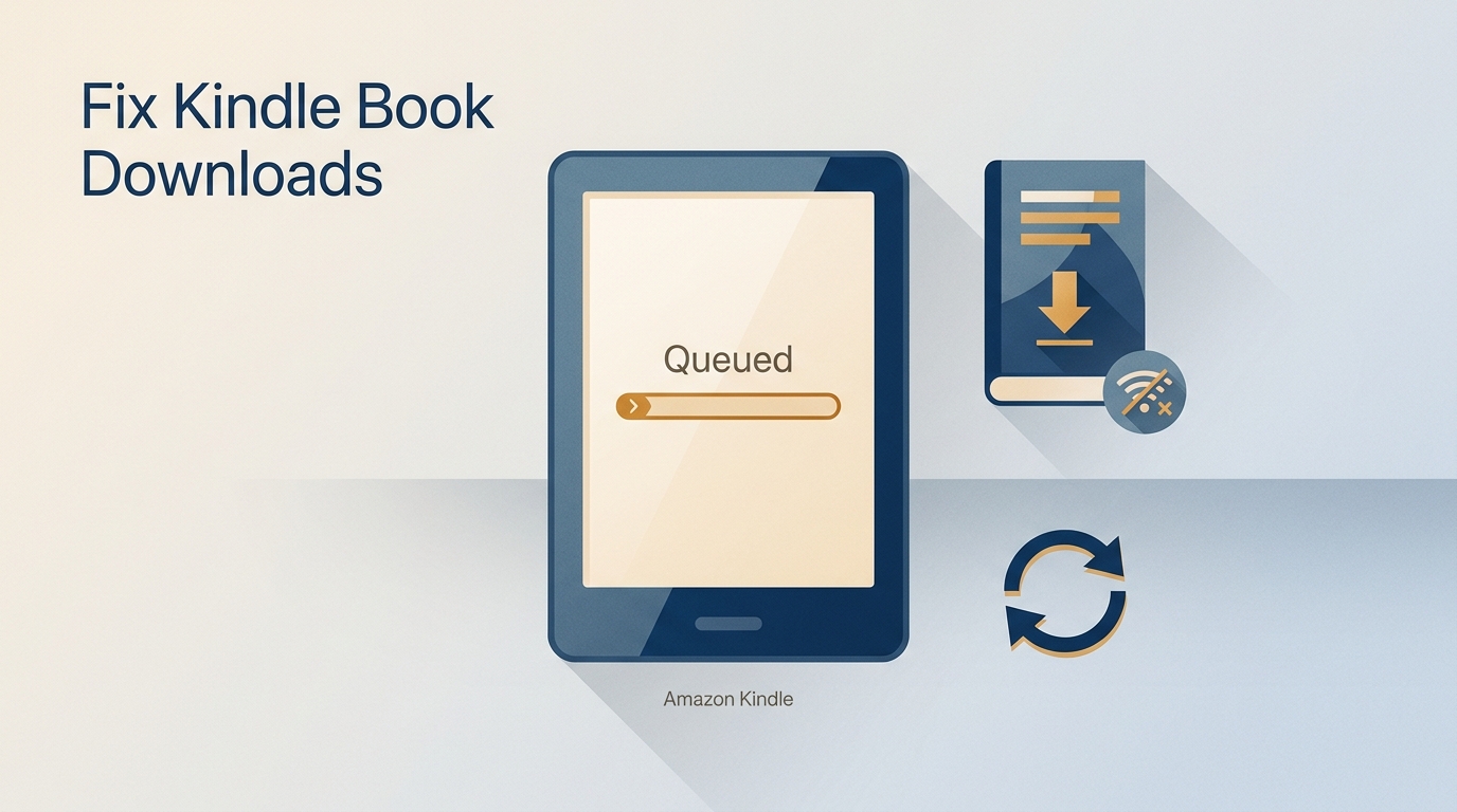 Kindle Not Downloading Books? 8 Easy Fixes That Work