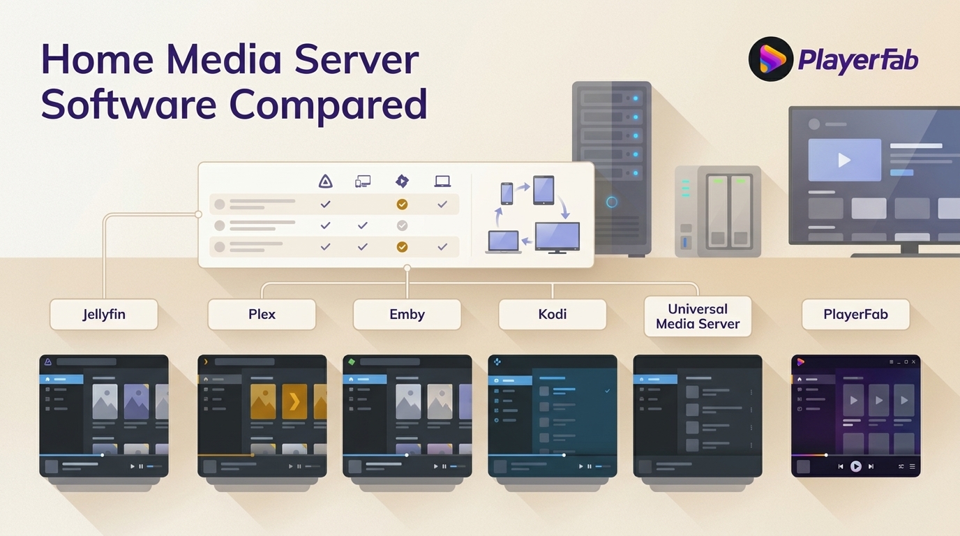 5 Home Media Server Software Options Compared (2026)