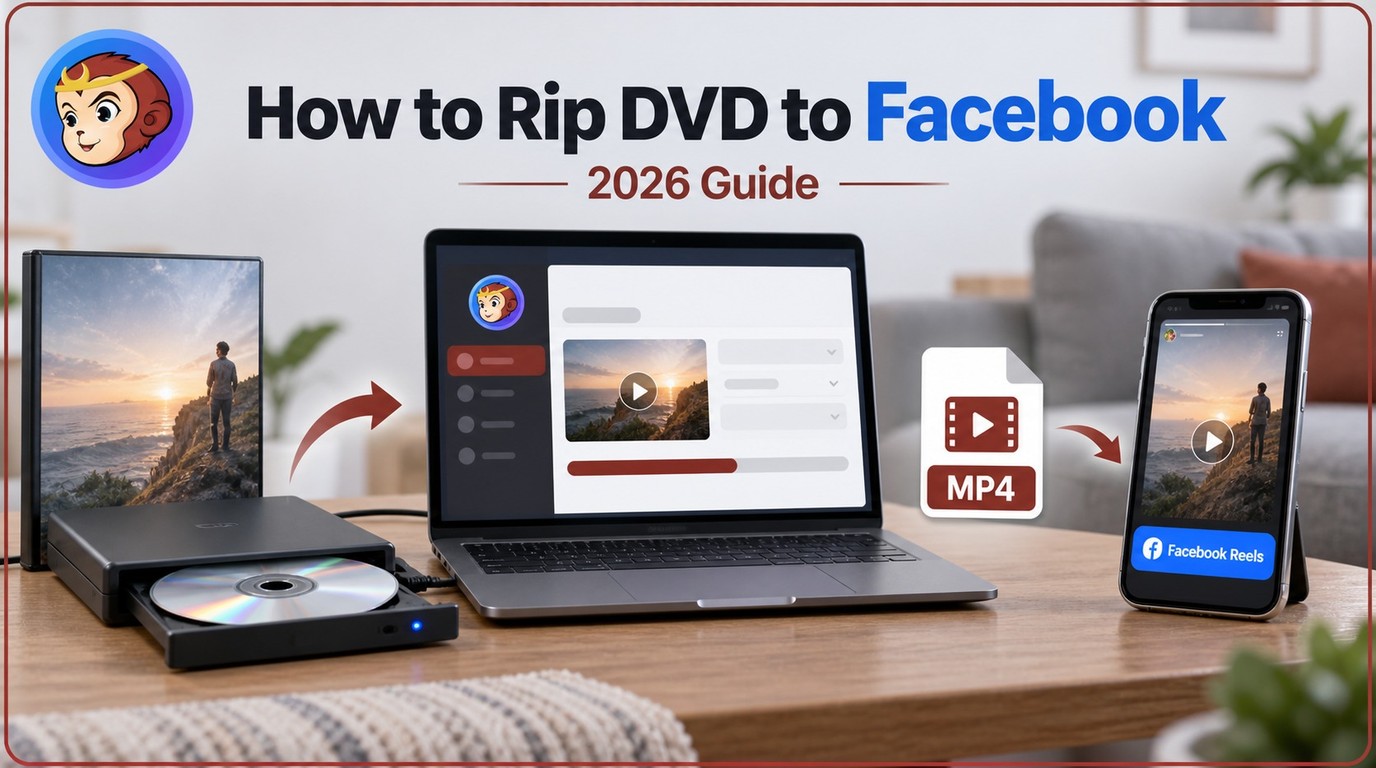 How to Rip DVD to Facebook and Upload the Video in 2026