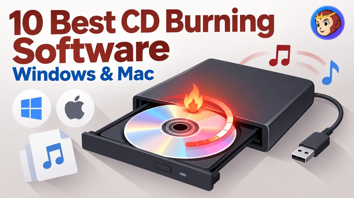 Top 10 Best CD Burning Software on Windows and Mac [Detailed Review]