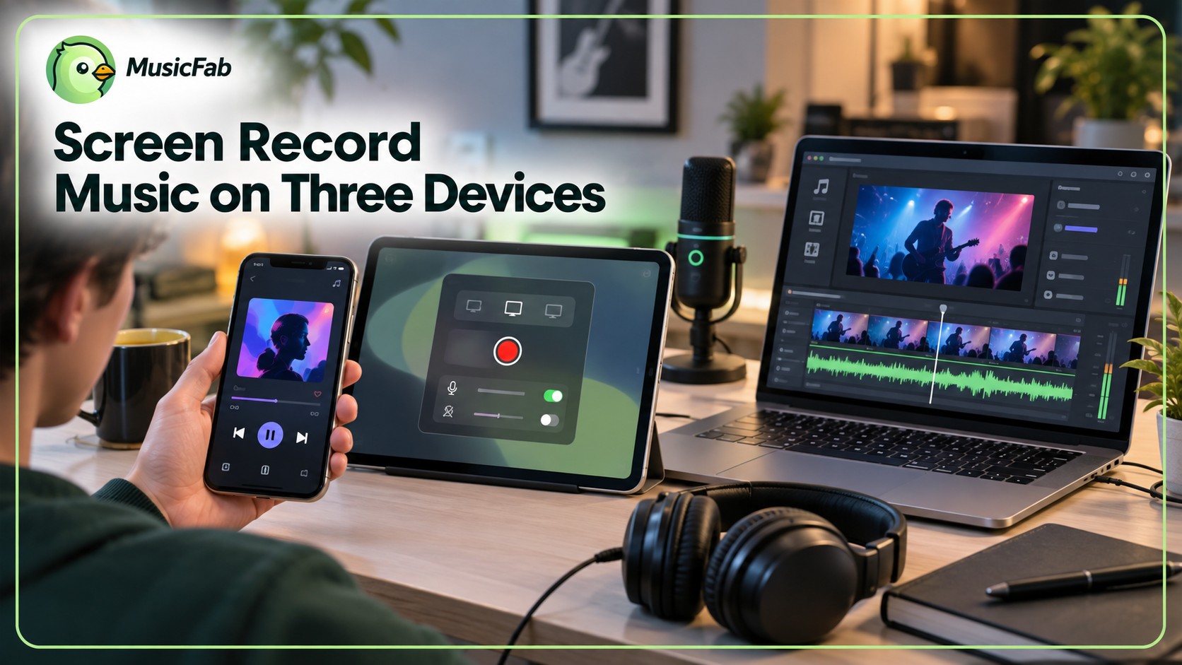 How to Screen Record Apple Music: 3 Device Methods and Sound Limits