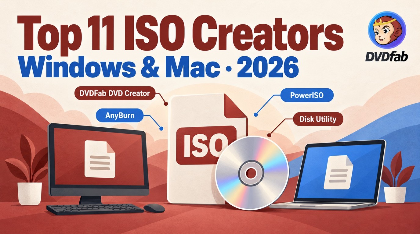 11 Best ISO Creators to Create ISO File on Windows & Mac [2026 Updated]