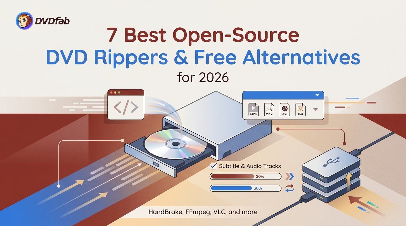7 Best Open-Source DVD Rippers and Free Alternatives for 2026