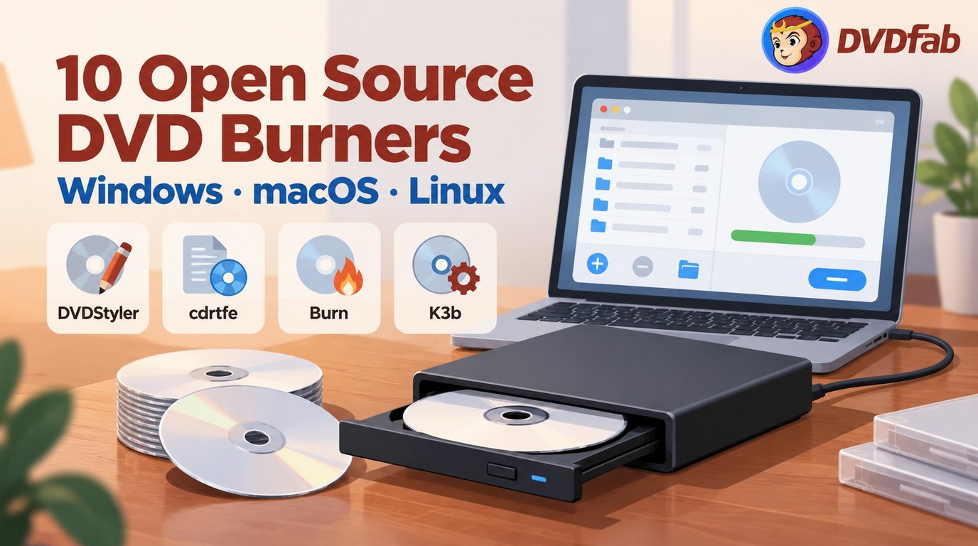 Open Source DVD Burner Options: 10 Tools for Windows, Mac & Linux