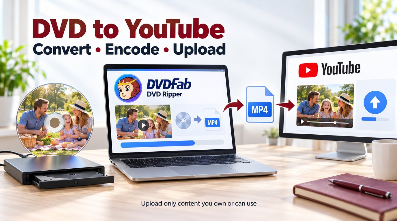How to Upload a DVD to YouTube: Convert, Encode, and Upload Without Errors