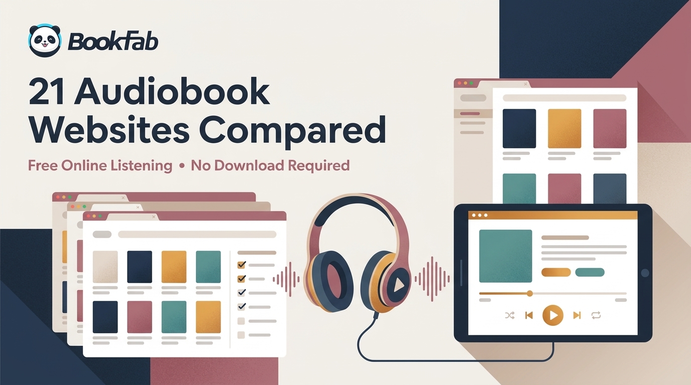 21 Audiobook Websites Compared: Free Online Listening, No Download Required
