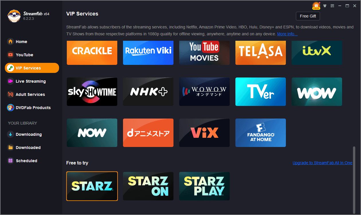 Comment télécharger des vidéos sur STARZ